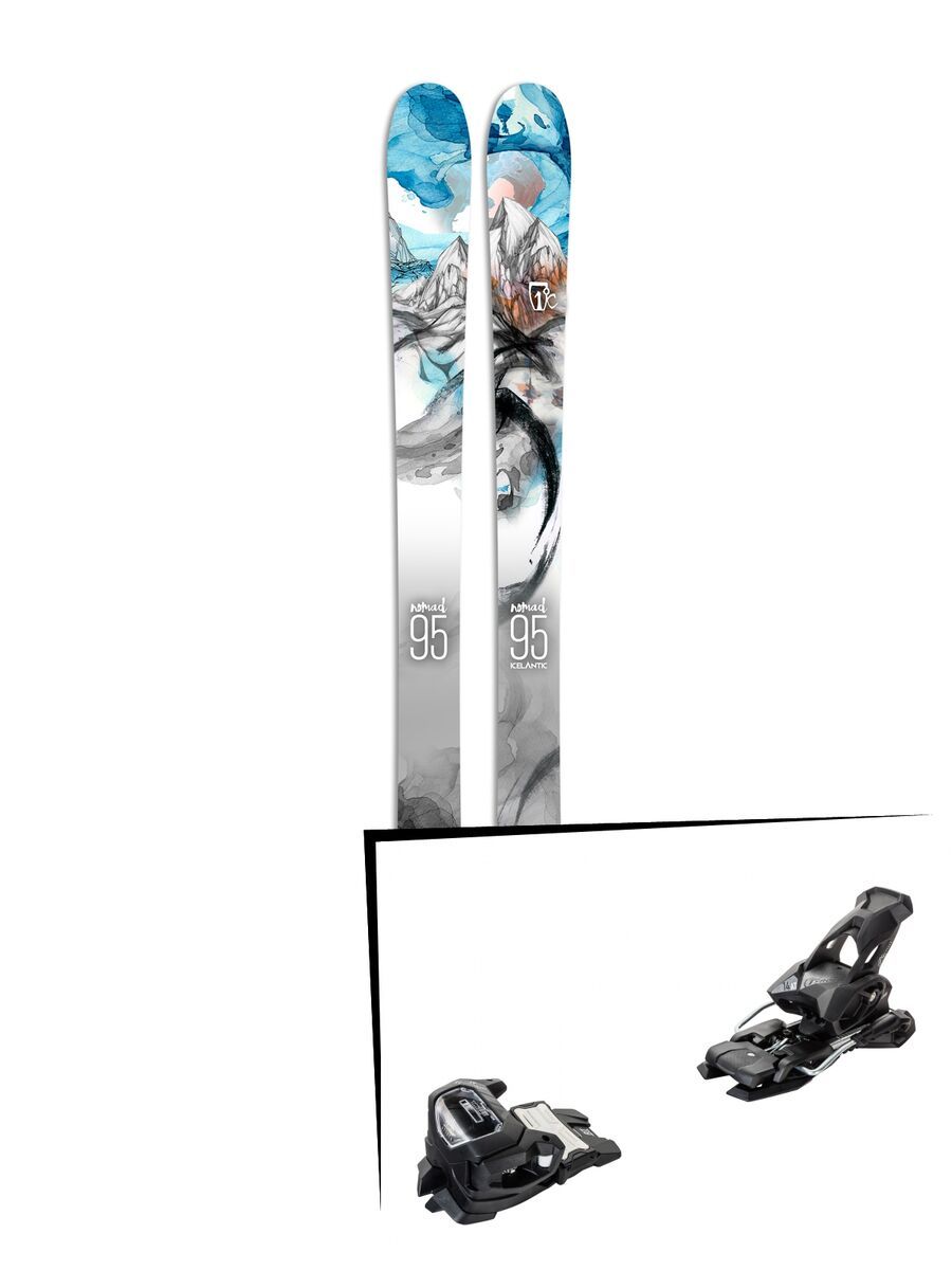 Set: Icelantic Nomad 2017 + Tyrolia Attack² 14 AT (2020406) - Bild 1