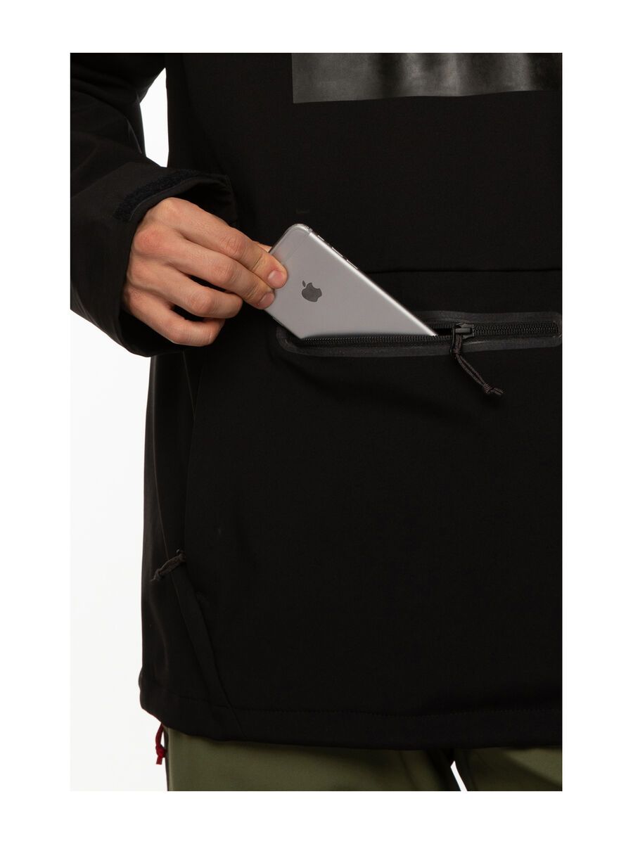 686 Men's Waterproof Hoody, black - Bild 6