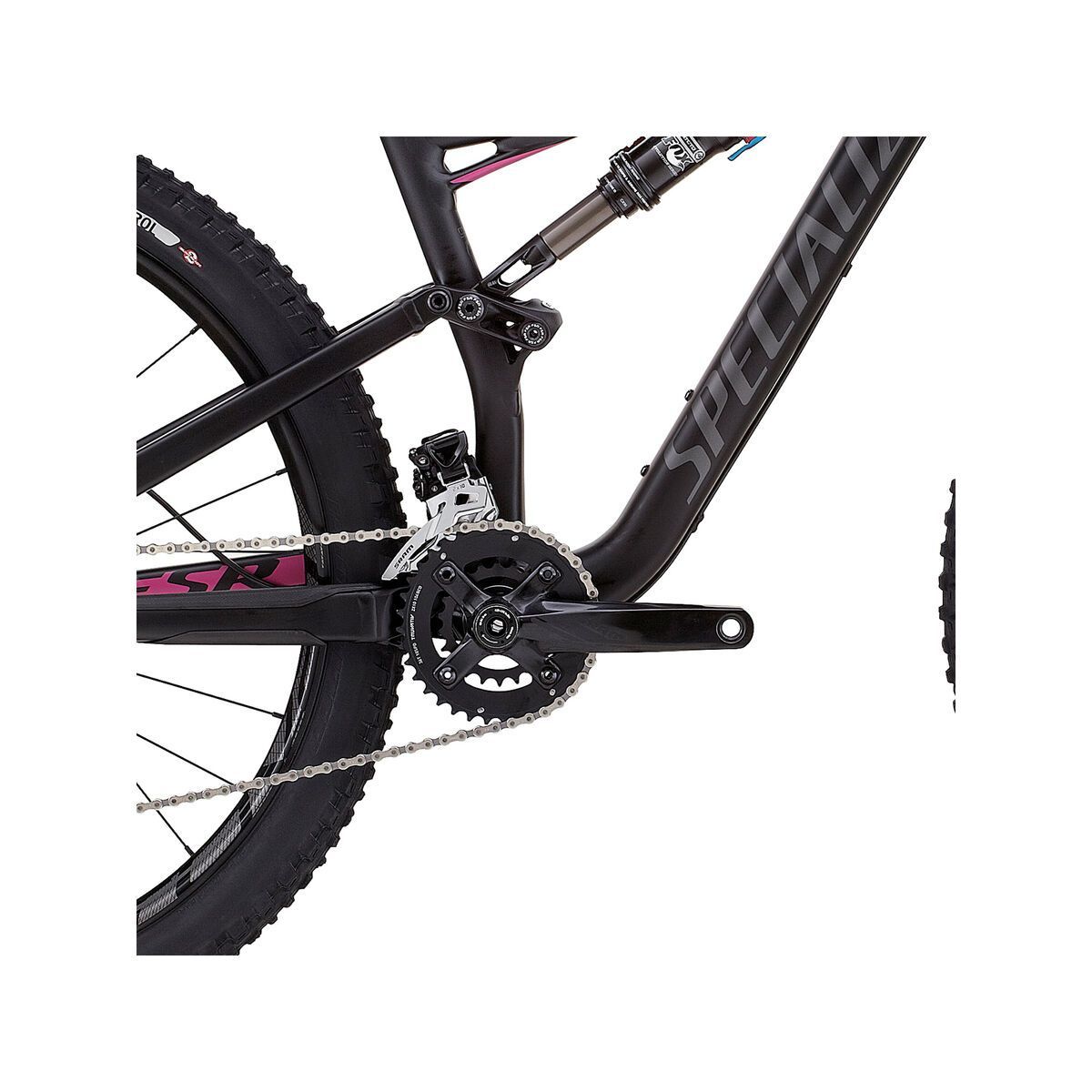 Specialized Rhyme Comp 650b, satin black/bright pink - Bild 3