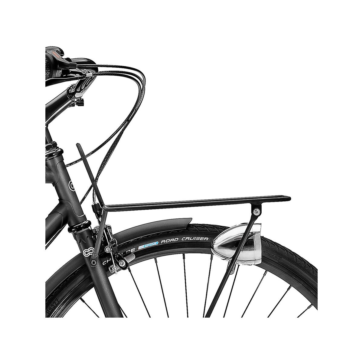 Creme Cycles Caferacer Man Solo, 3 Speed, all black - Bild 5