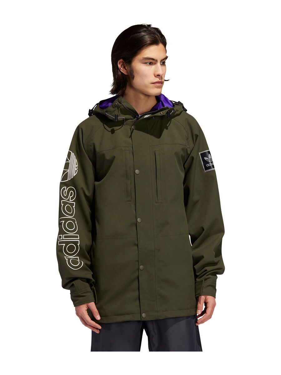 Adidas Utility Jacket, nightcargo/collegiatepurple - Bild 5