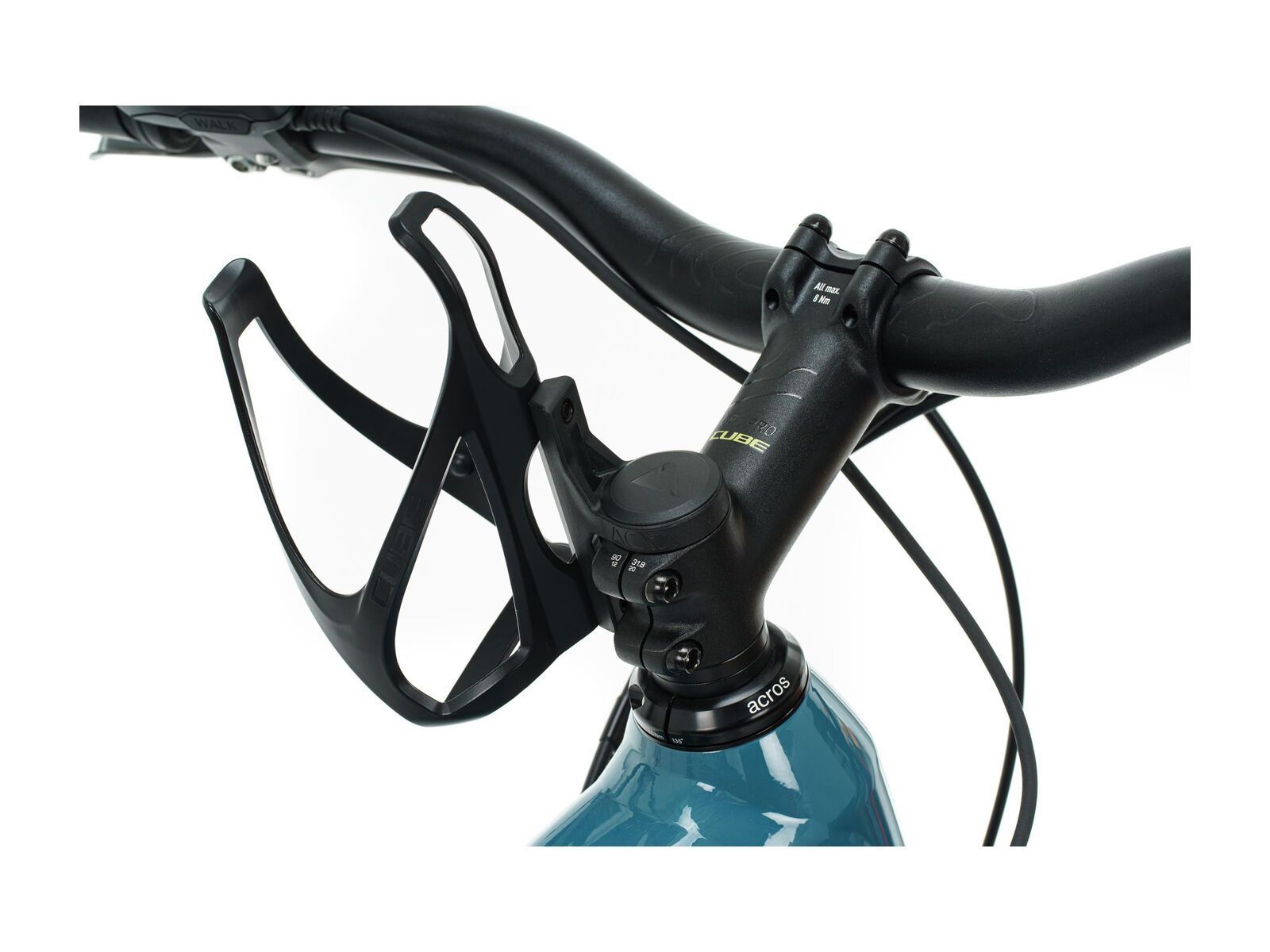 Cube Acid Steuersatzadapter Ahead für Flaschenhalter, black - Bild 2