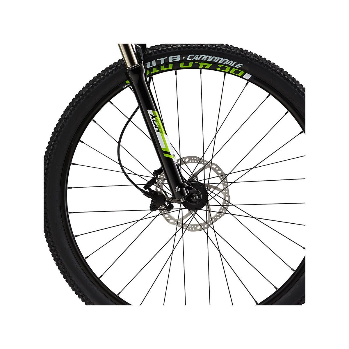 Cannondale Trail 29 4, berzerker green with let black, magnesium white, gloss - Bild 2