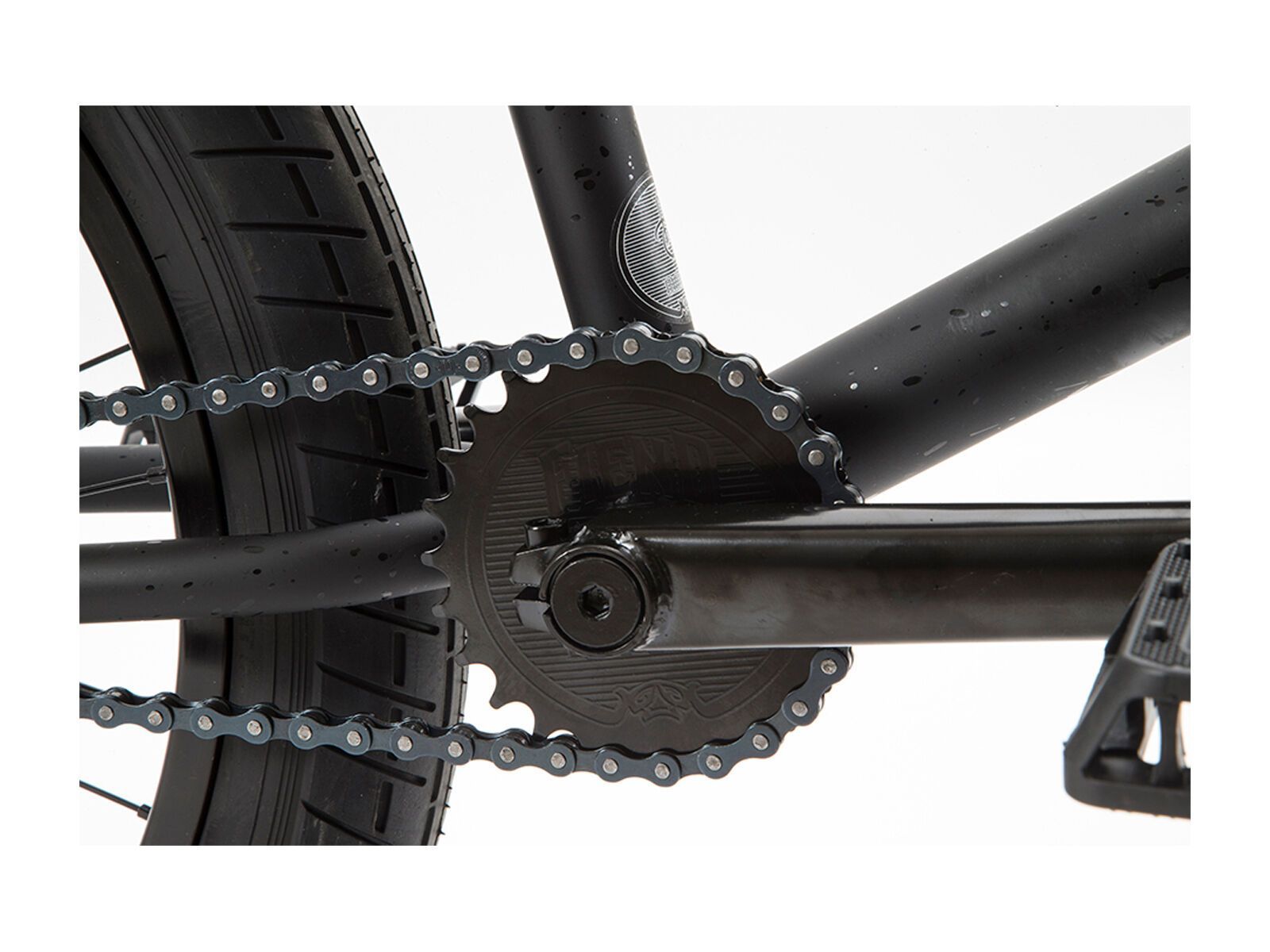 Fiend Type B, matte trans black w/ black splatter - Bild 2