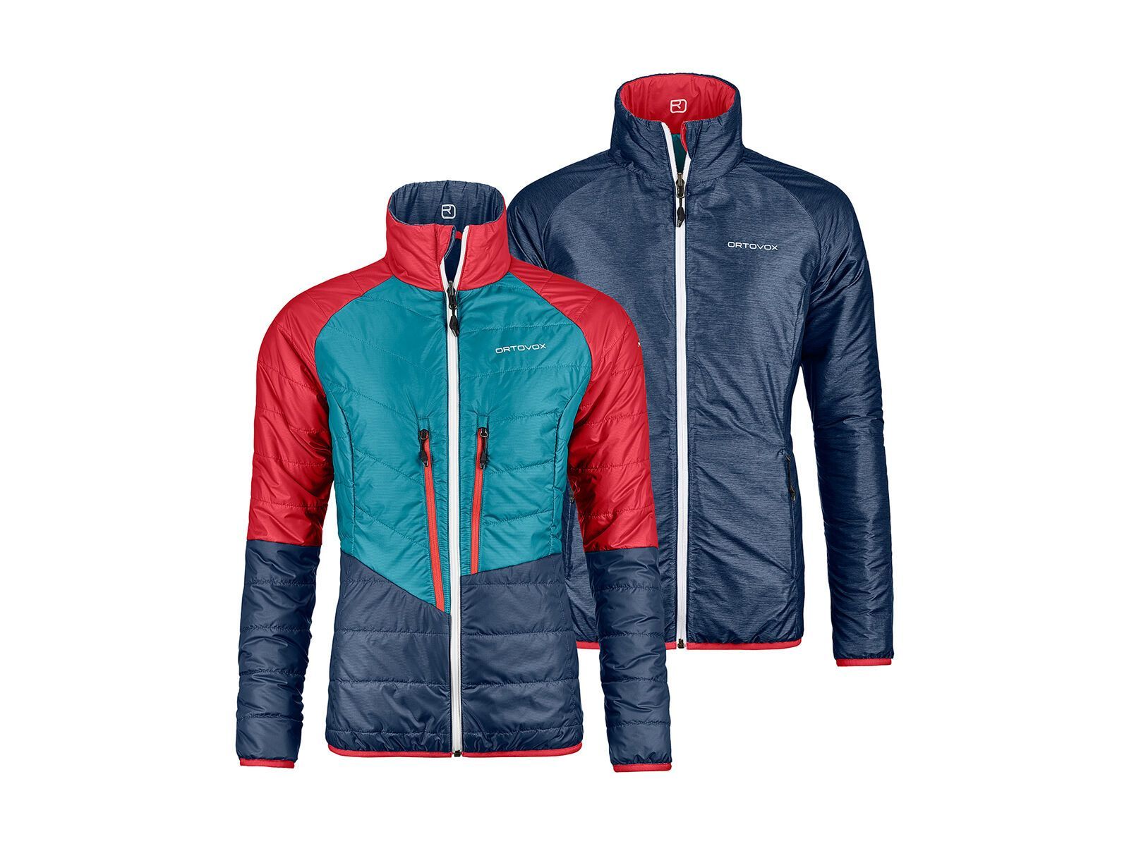 Ortovox Swisswool Light Piz Bial Jacket W, night blue blend - Bild 1
