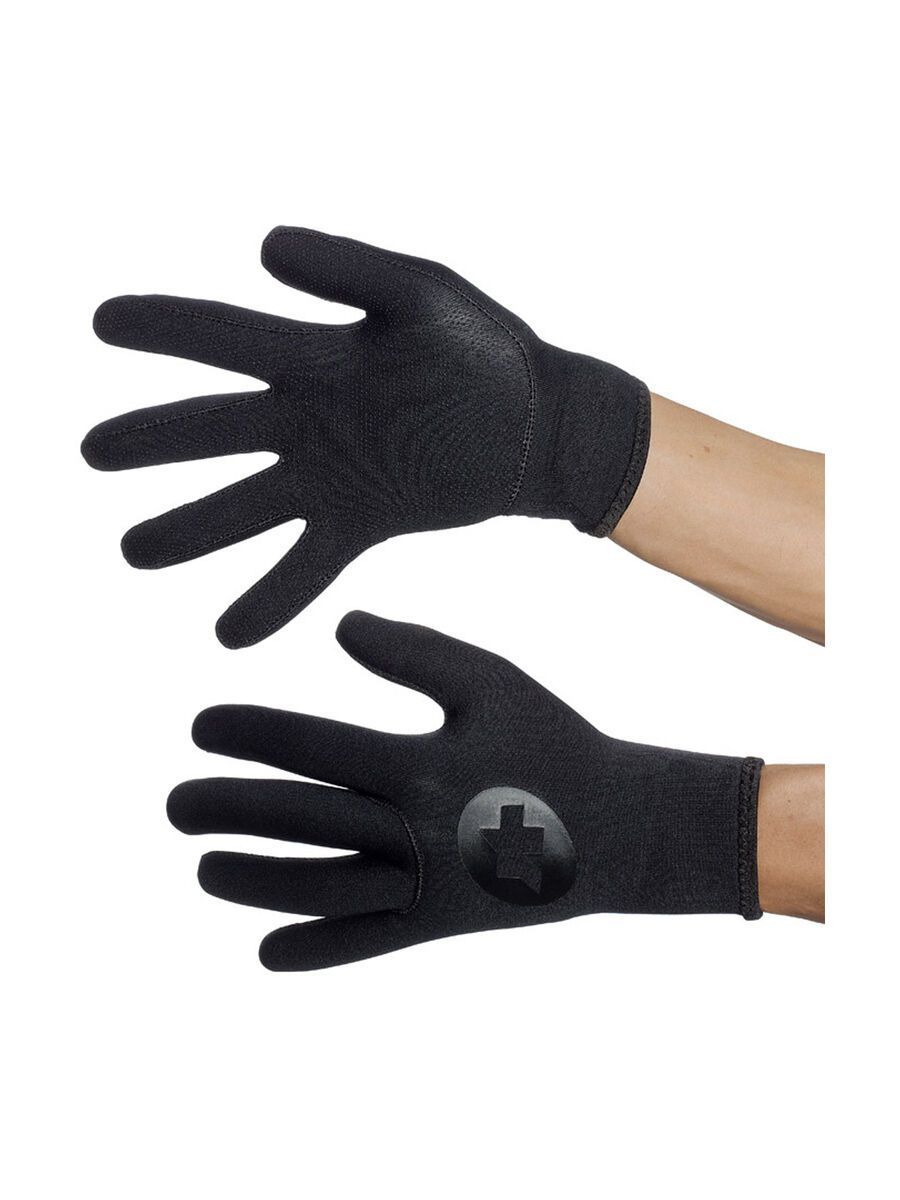 Assos rainGlove evo7, black volkanga - Bild 1