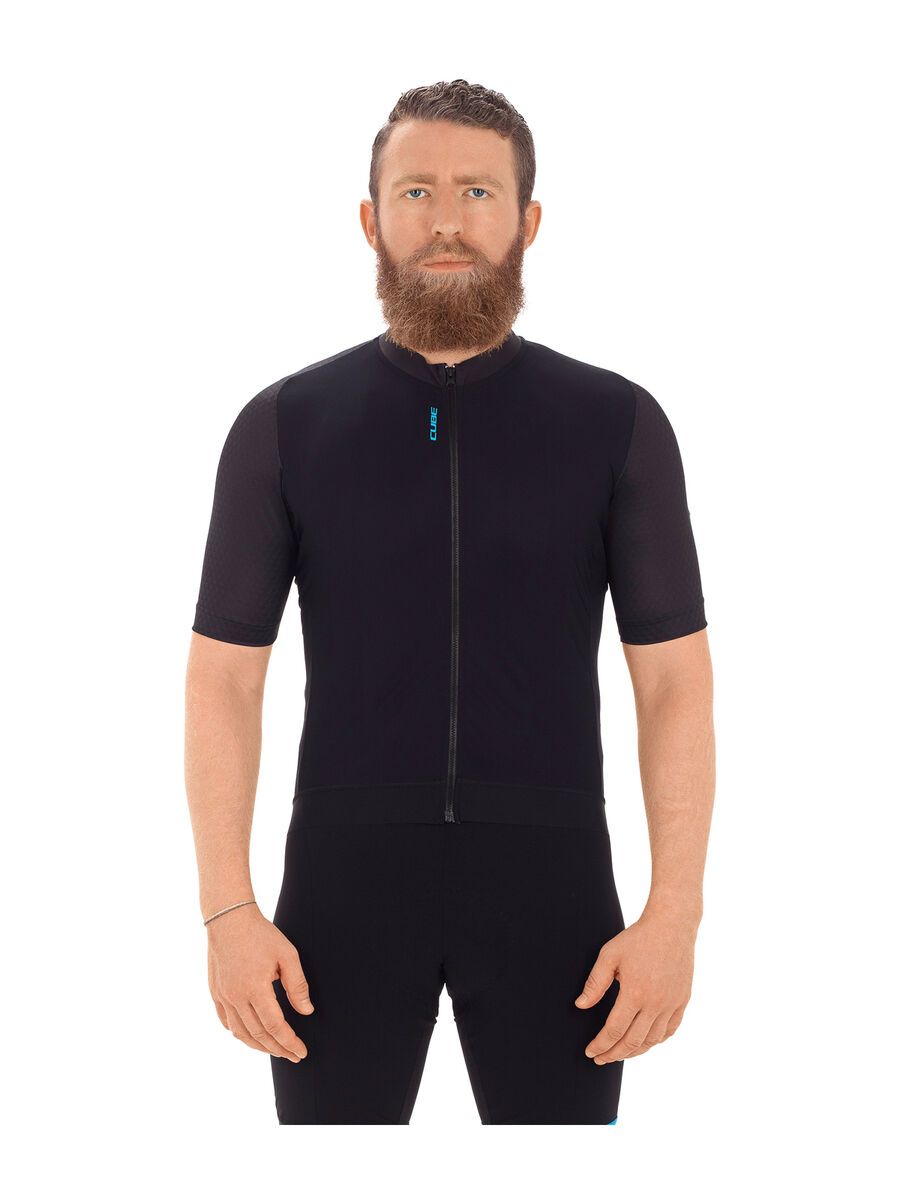 Cube SLT Trikot kurzarm, black´n´blue - Bild 3
