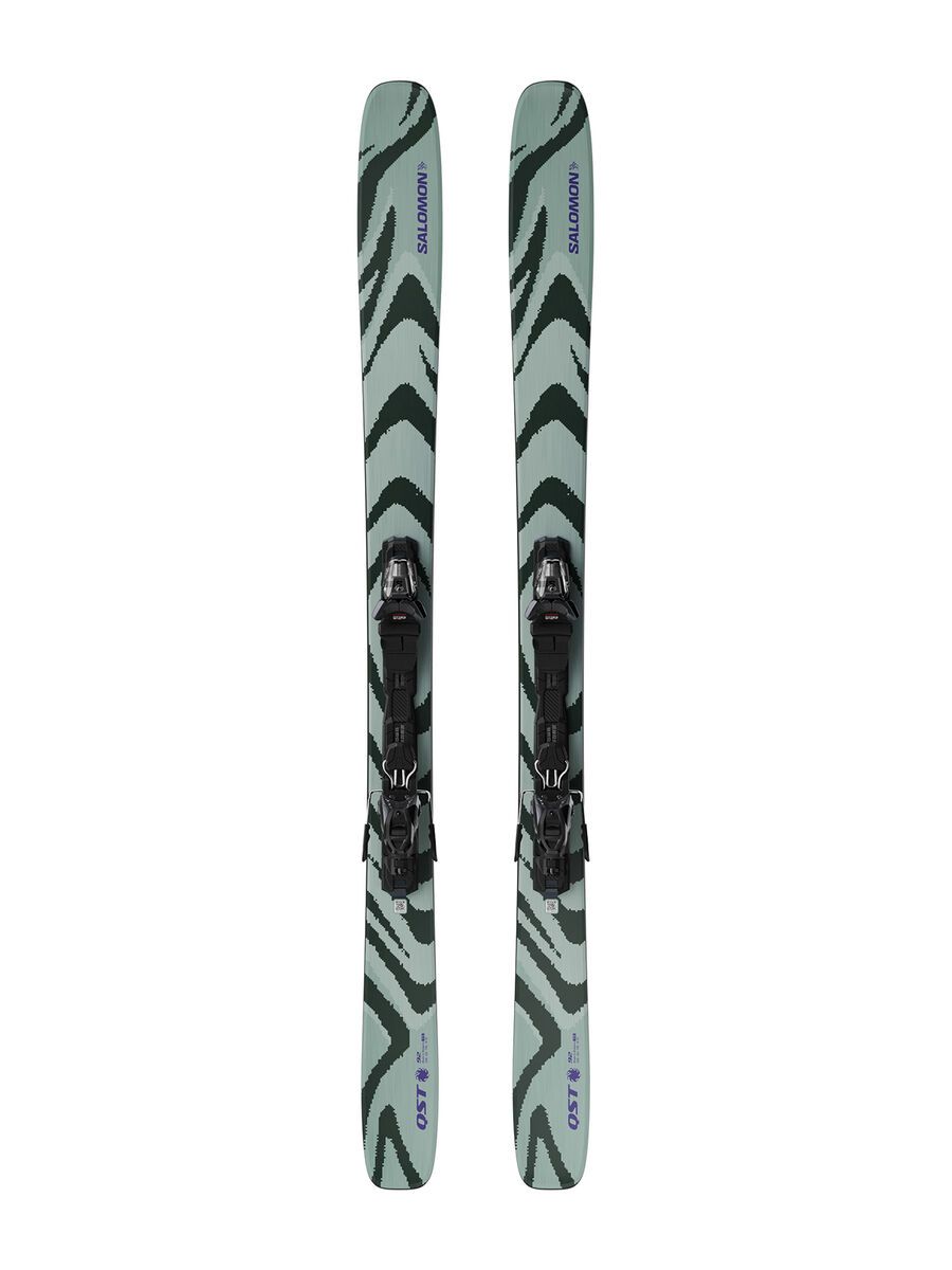 Salomon QST 92 + M11 GW L100, iceberg green/dark grey/ultra violet - Bild 2