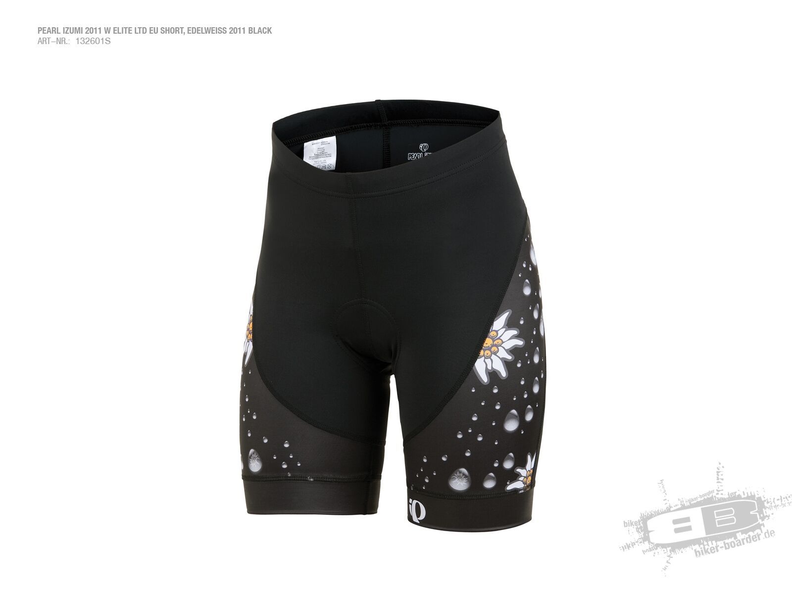Pearl Izumi Womens Elite LTD Short, edelweiss black - Bild 1