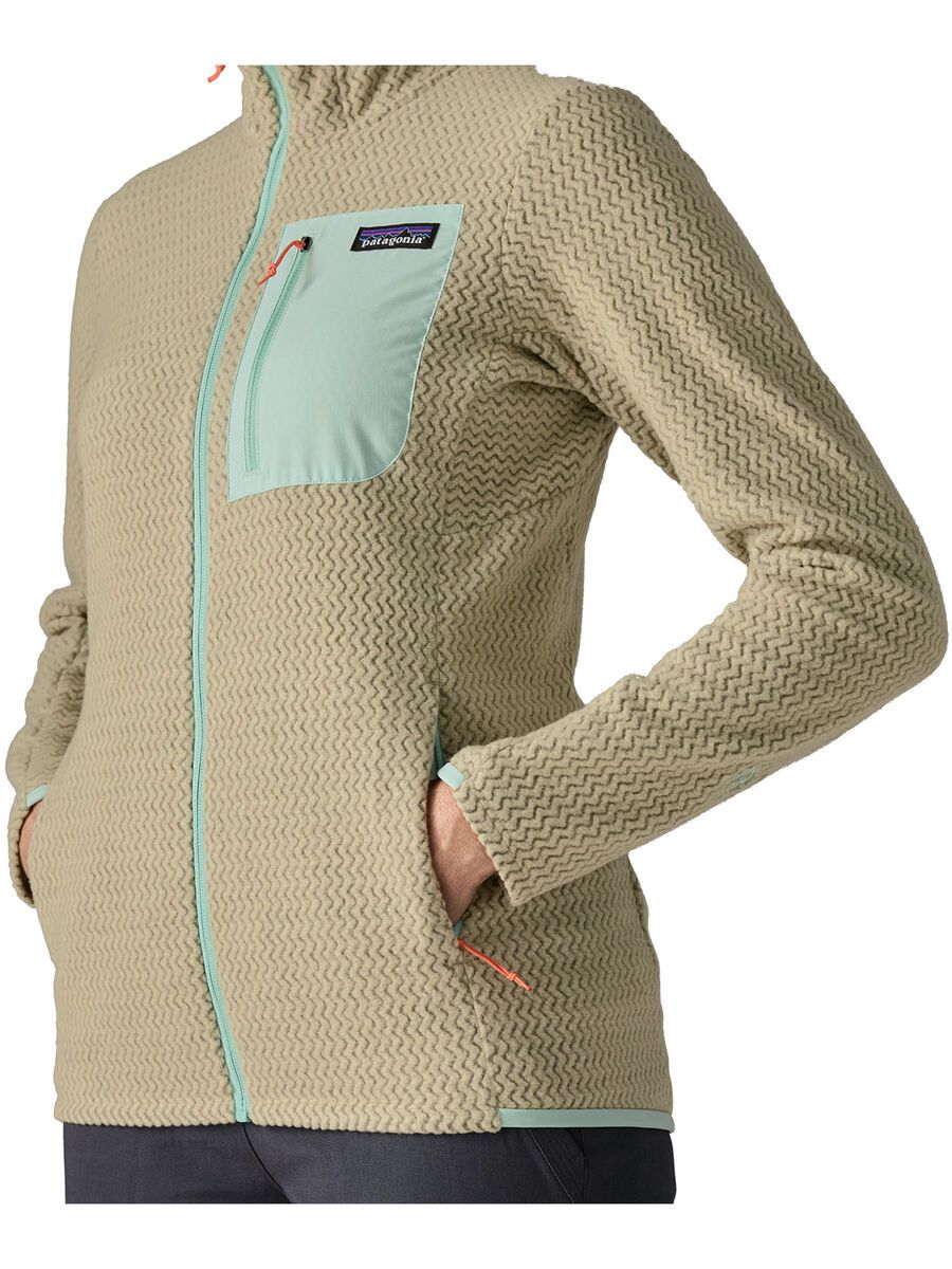 Patagonia Women's R1 Air Full-Zip Hoody, weathered stone - Bild 10