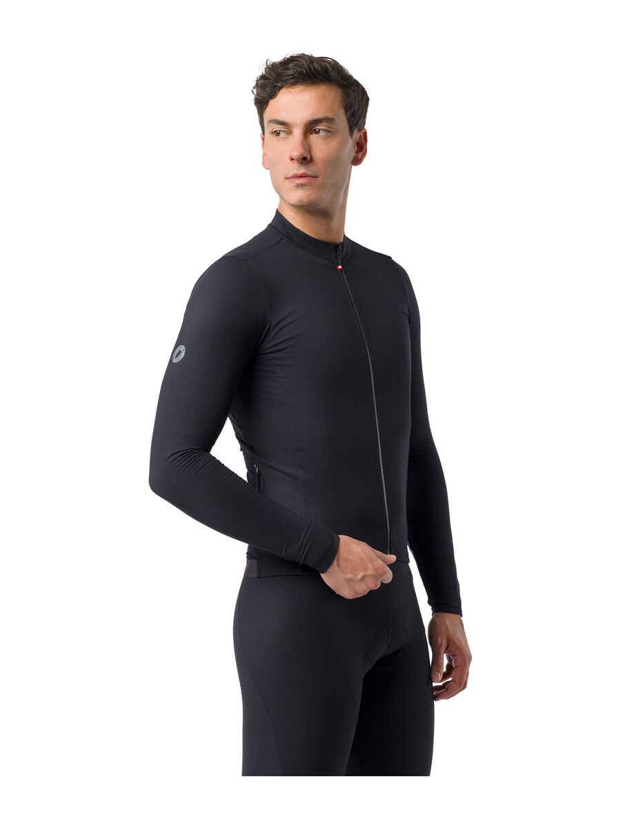 Castelli Thermowoven LS Jersey, black - Bild 2