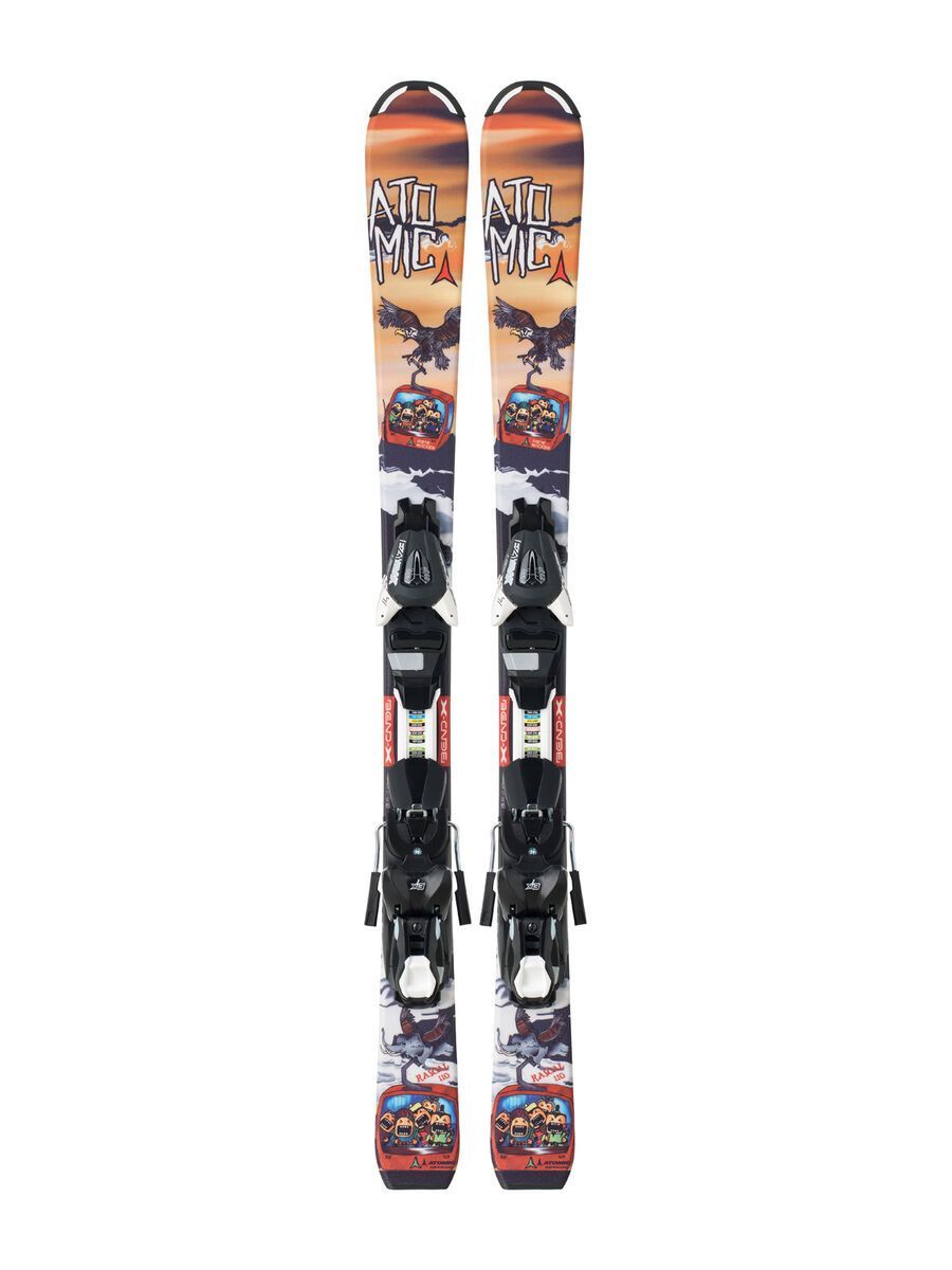 Atomic Rascal Junior II + EZY 5, Black/Orange - Bild 1