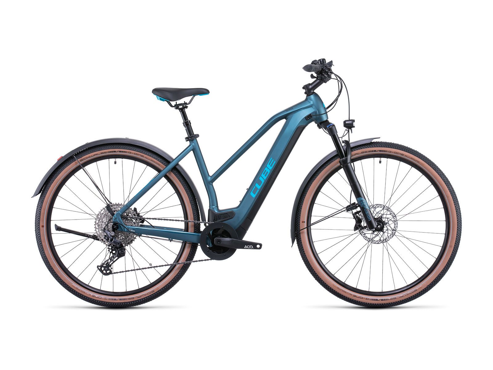 Cube Nuride Hybrid EXC Allroad 625 Trapeze, blue´n´blue - Bild 1