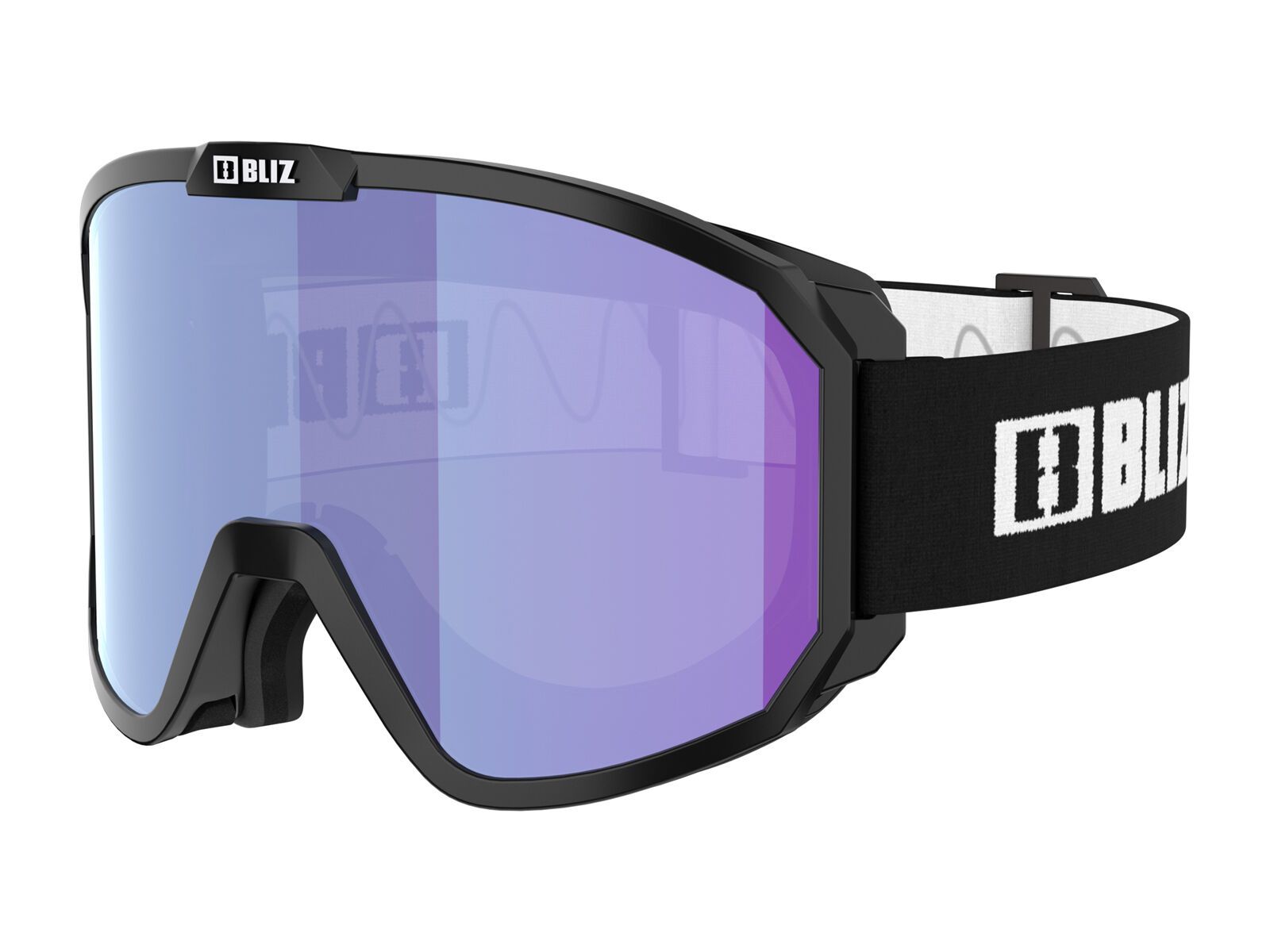 Bliz Rave JR, Light Orange/Blue Multi / matt black - Bild 1