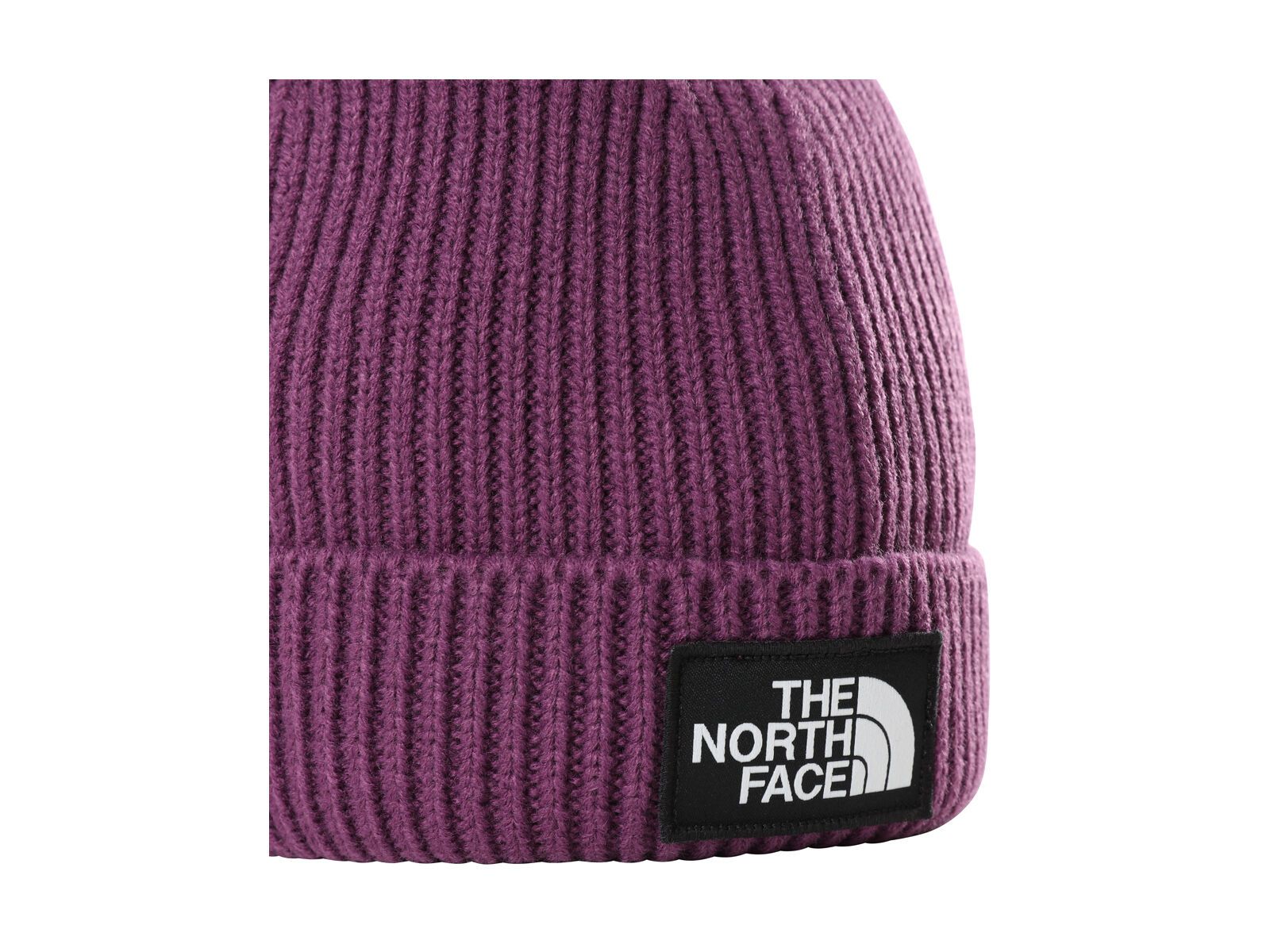 The North Face Youth TNF Box Logo Cuff Beanie, pikes purple - Bild 2