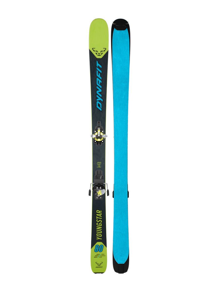 Dynafit Youngstar Ski Set, lambo green/black - Bild 1