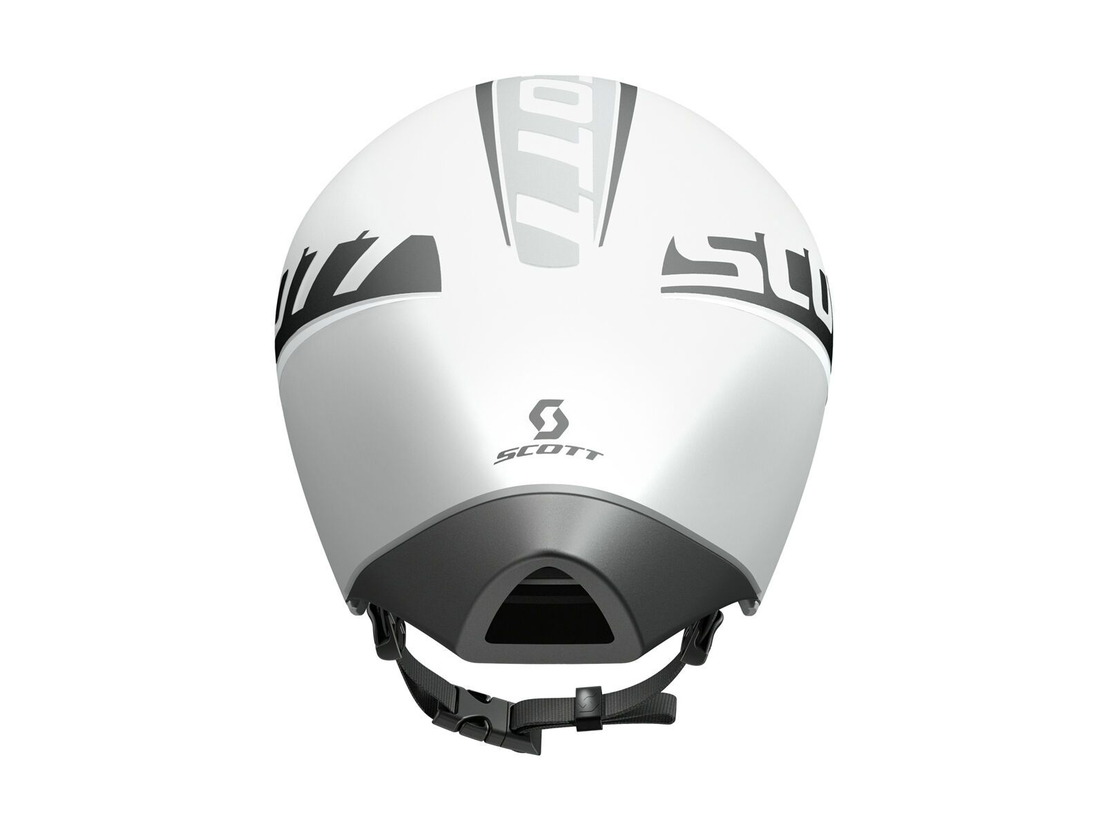 Scott Split Helmet, white matt - Bild 4