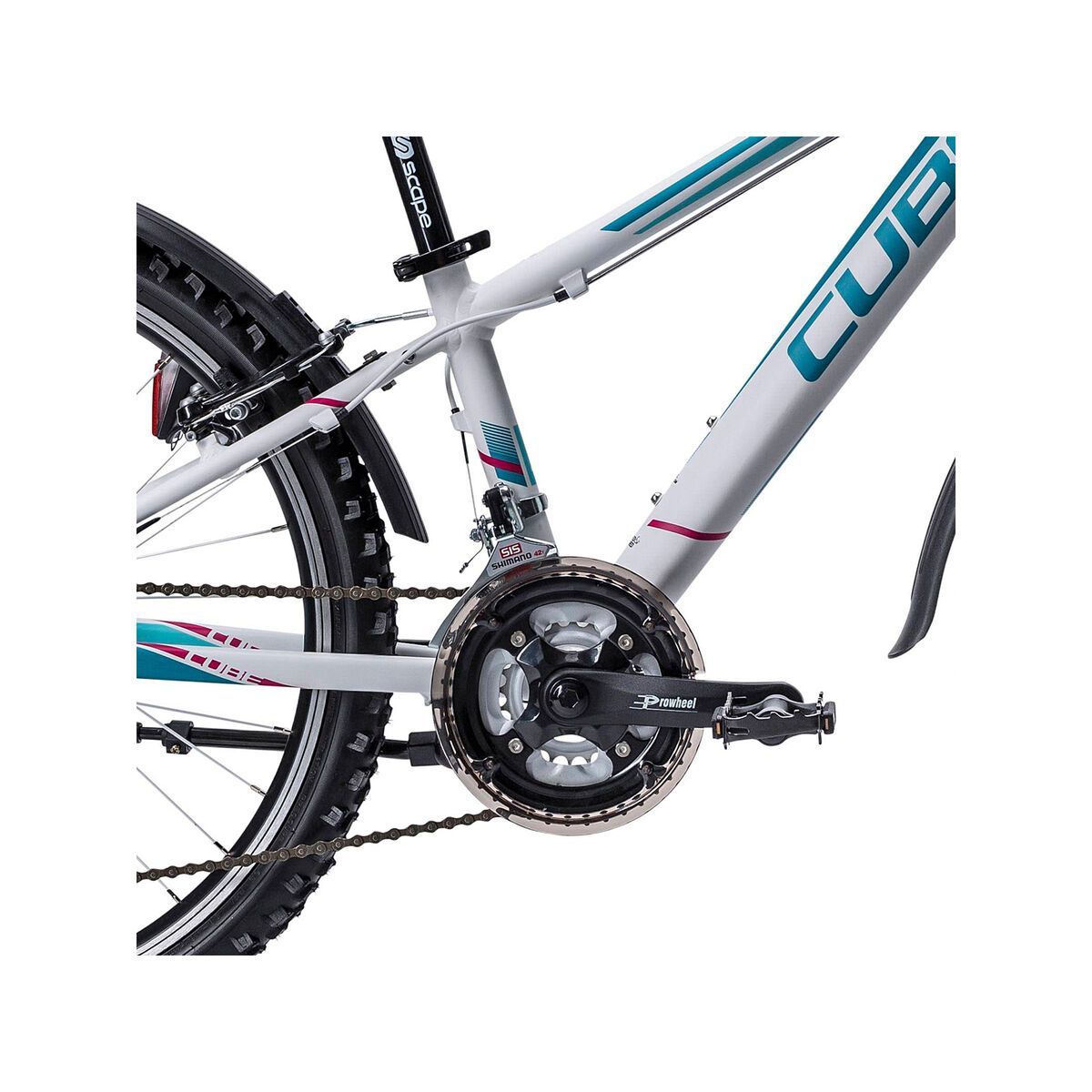 Cube Kid 240 Allroad, white/blue - Bild 3