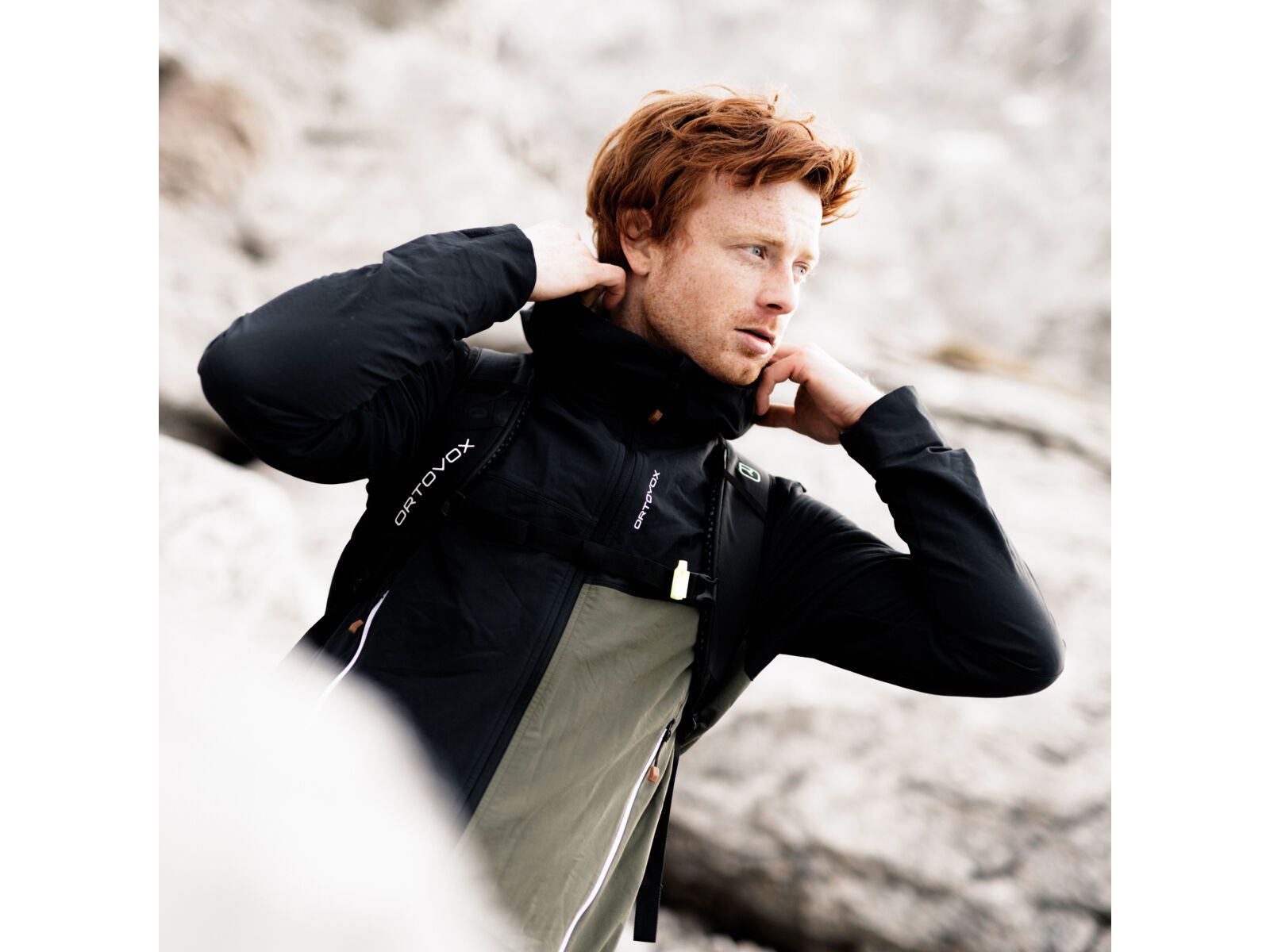 Ortovox Merino Shield Tec Seceda Softshell Jacket M, deep ocean - Bild 8