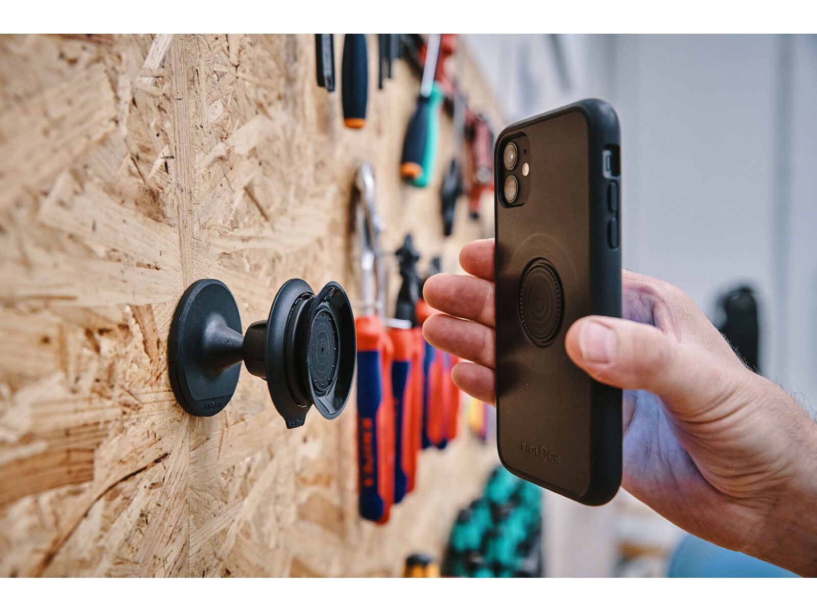 Fidlock Vacuum Wall Base, black - Bild 29