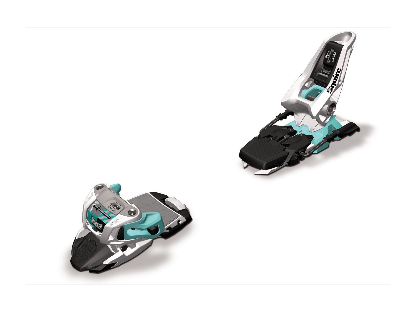 K2 SKI Set: Talkback 80 2016 + Marker Squire 11 - Bild 3