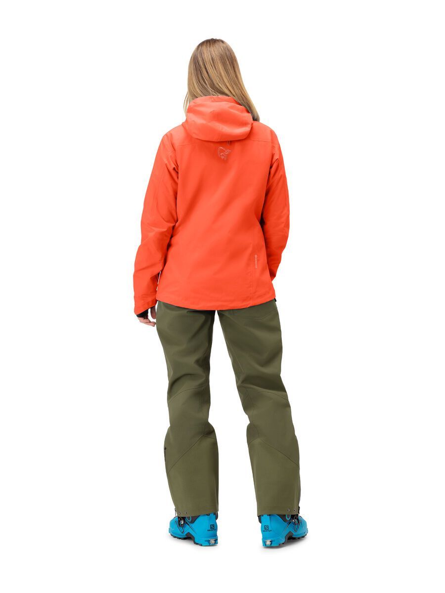Norrona lofoten Gore-Tex Insulated Jacket W's, orange alert - Bild 4