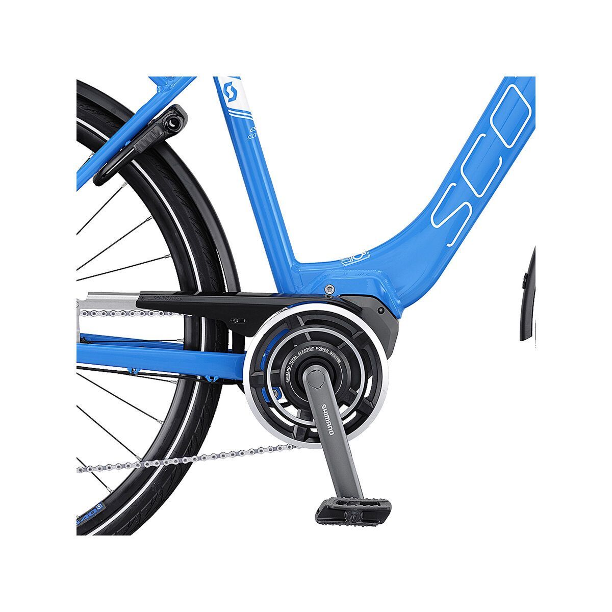 Scott E-Sub Comfort Unisex, blue/white - Bild 3