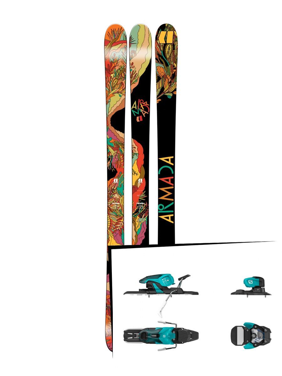 Set: Armada Arw 96 2017 + Salomon Warden 11 (1706226) - Bild 1