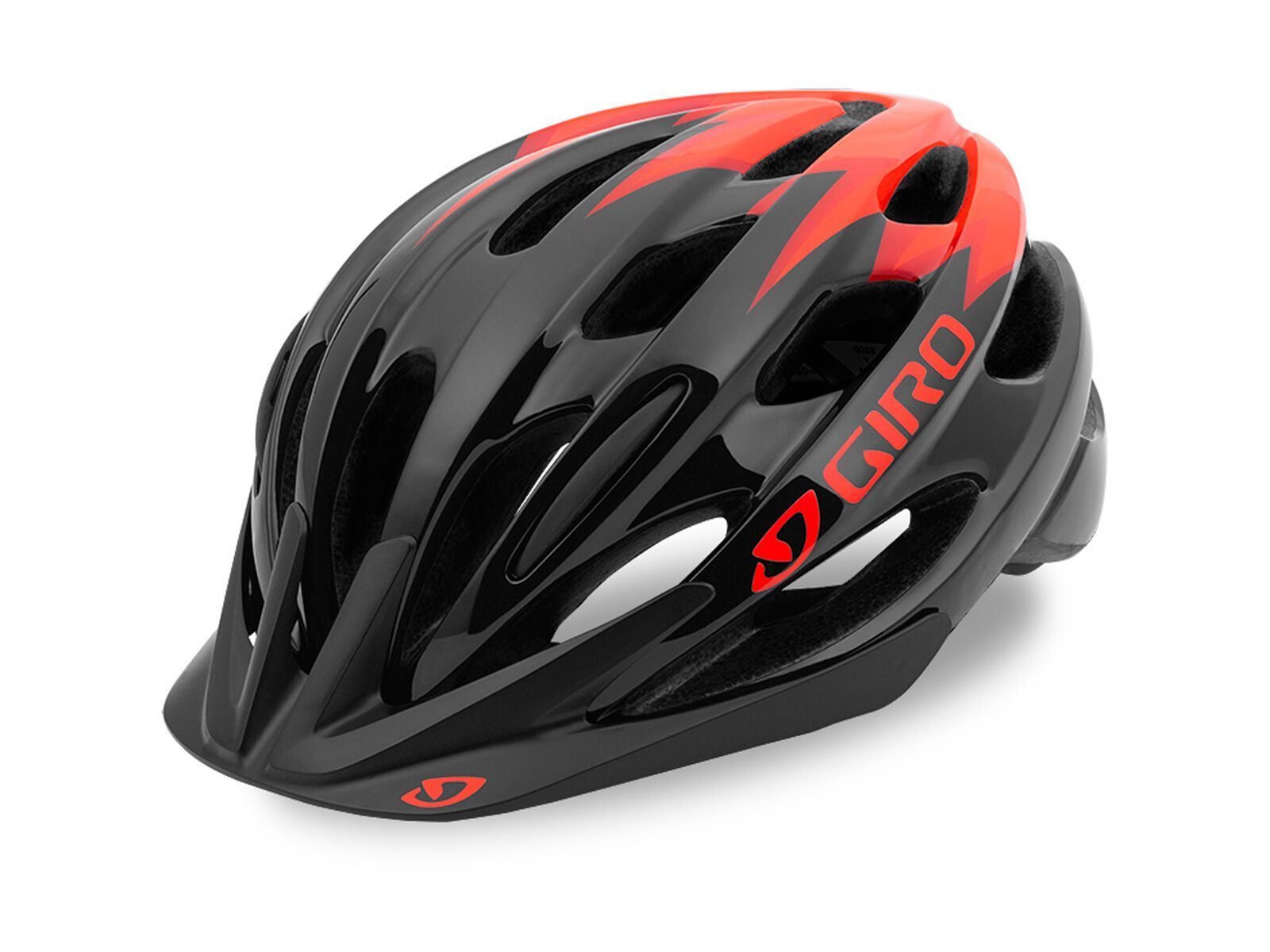Giro Raze MIPS, black/vermillion zap - Bild 1