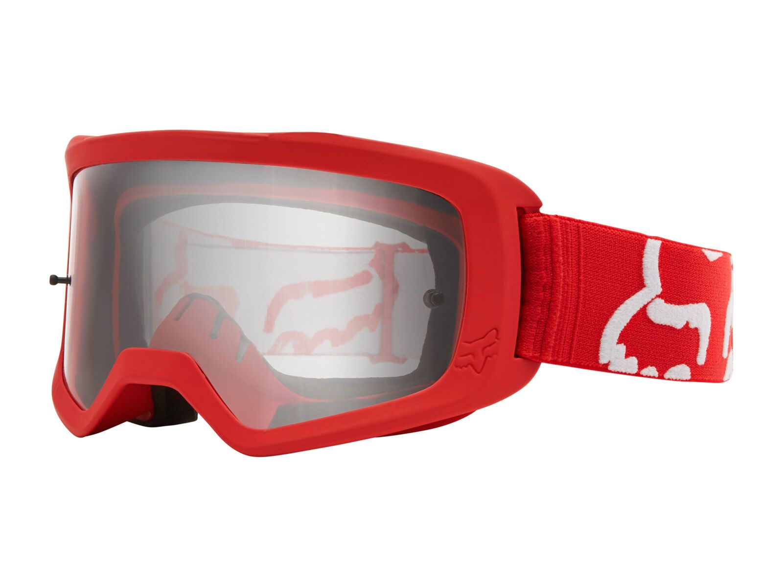 Fox Main Race Goggle, red/Lens: clear - Bild 1