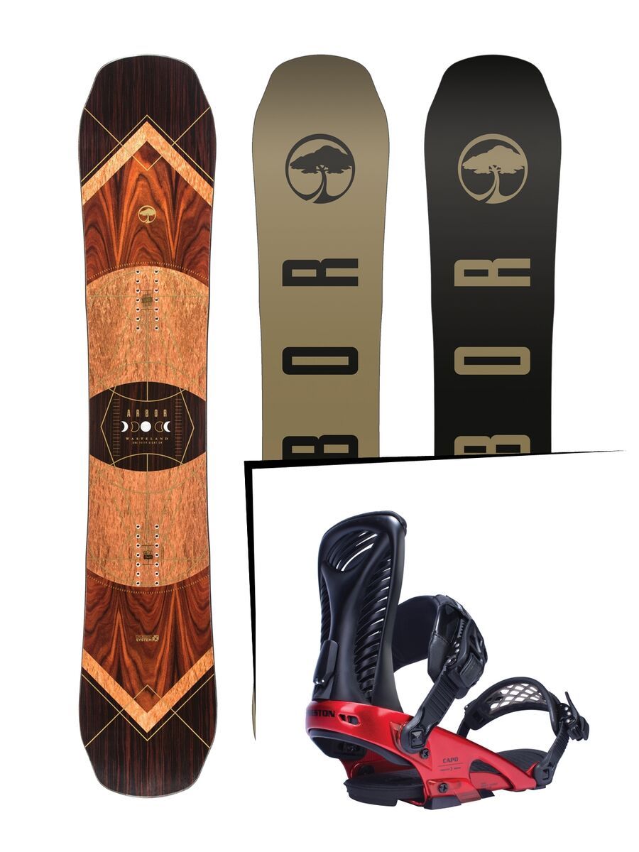 Set: Arbor Wasteland 2017 + Ride Capo (1770115S) - Bild 1