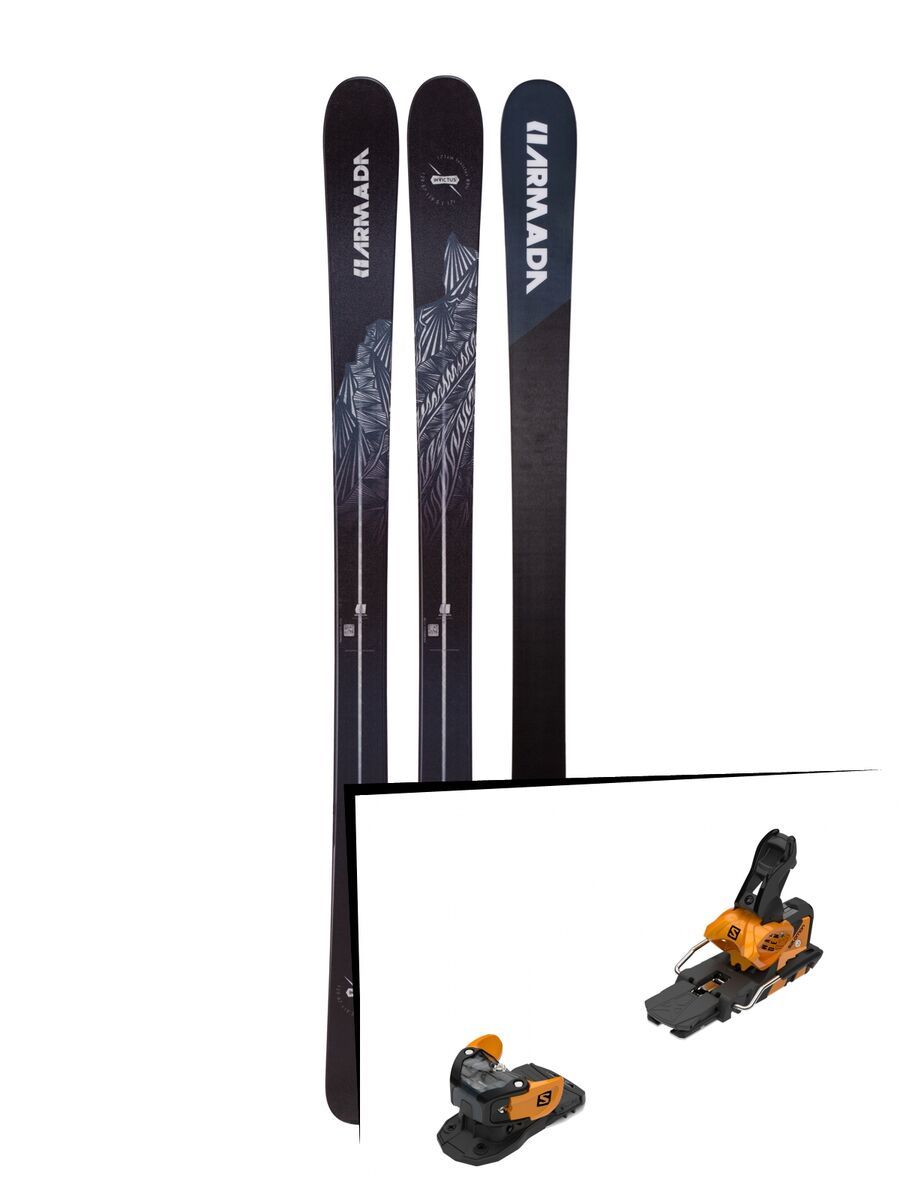 Set: Armada Invictus 89 Ti 2019 + Salomon Warden MNC 13 saffron/black - Bild 1