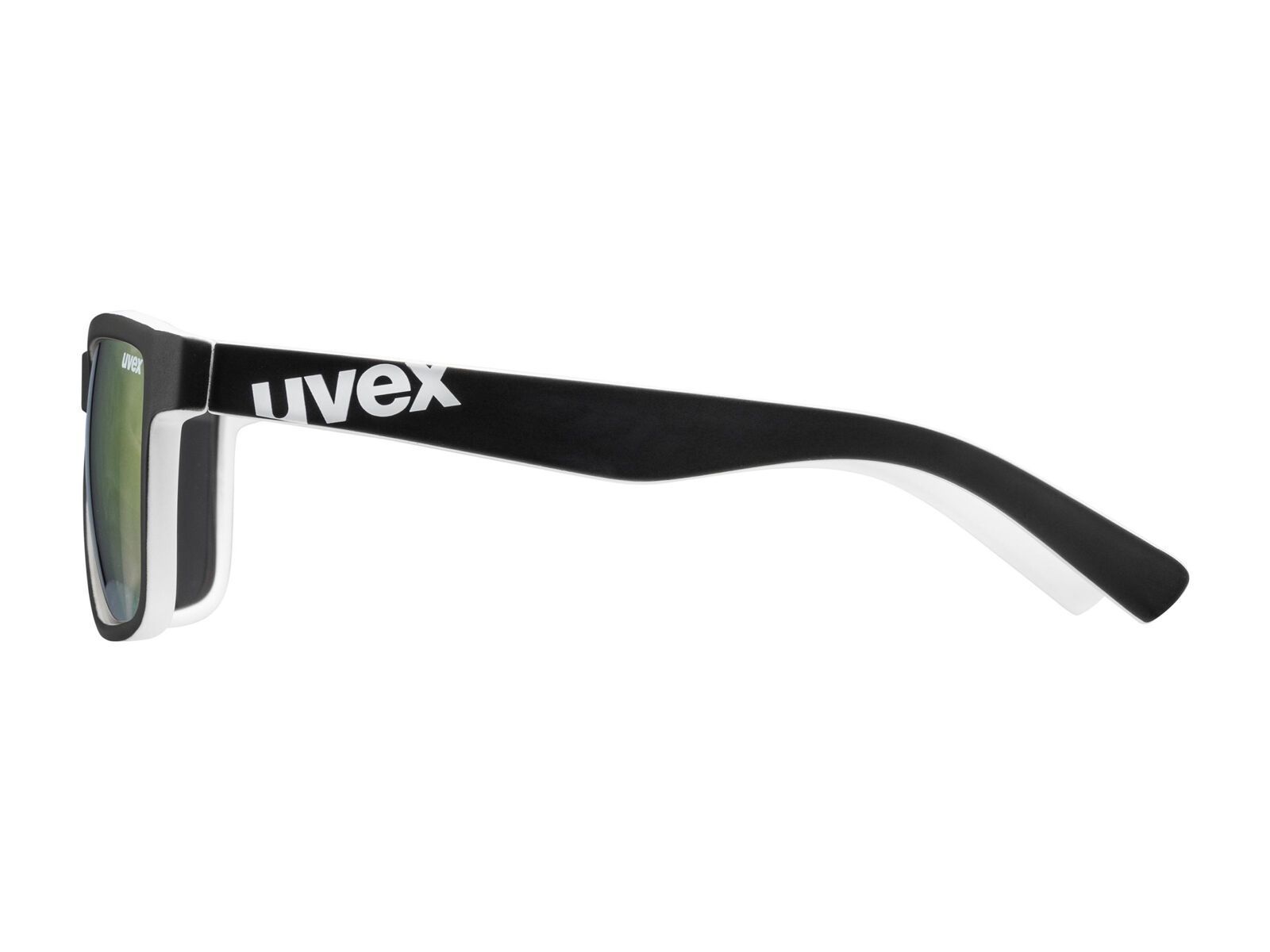 uvex lgl 39, black mat white/Lens: mirror red - Bild 2