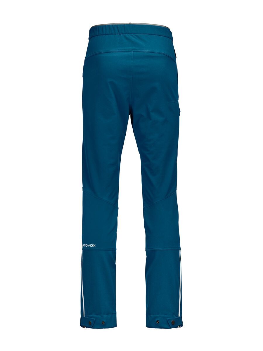 Ortovox Merino Naturtec Light Col Becchei Pants M, petrol blue - Bild 2