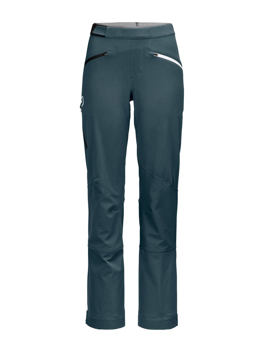 Ortovox Merino Naturtec Light Col Becchei Pants W, dark arctic grey - Bild 1
