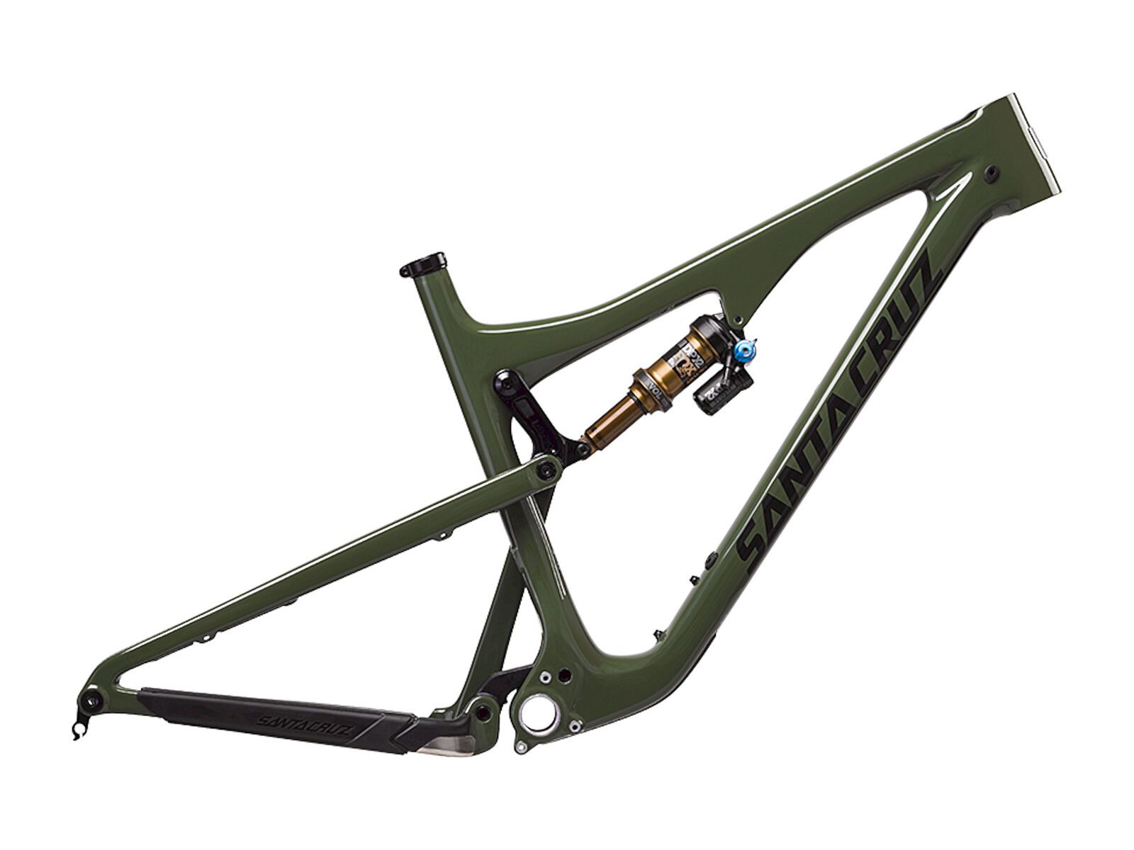 Santa Cruz Bronson CC Frameset Fox DHX2, gloss olive and black - Bild 1