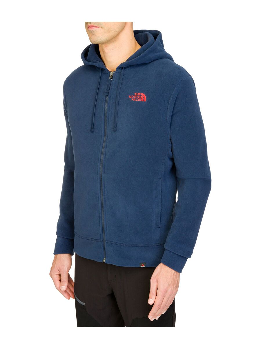 The North Face Mens 100 Embro Full Zip, Cosmic Blue - Bild 1