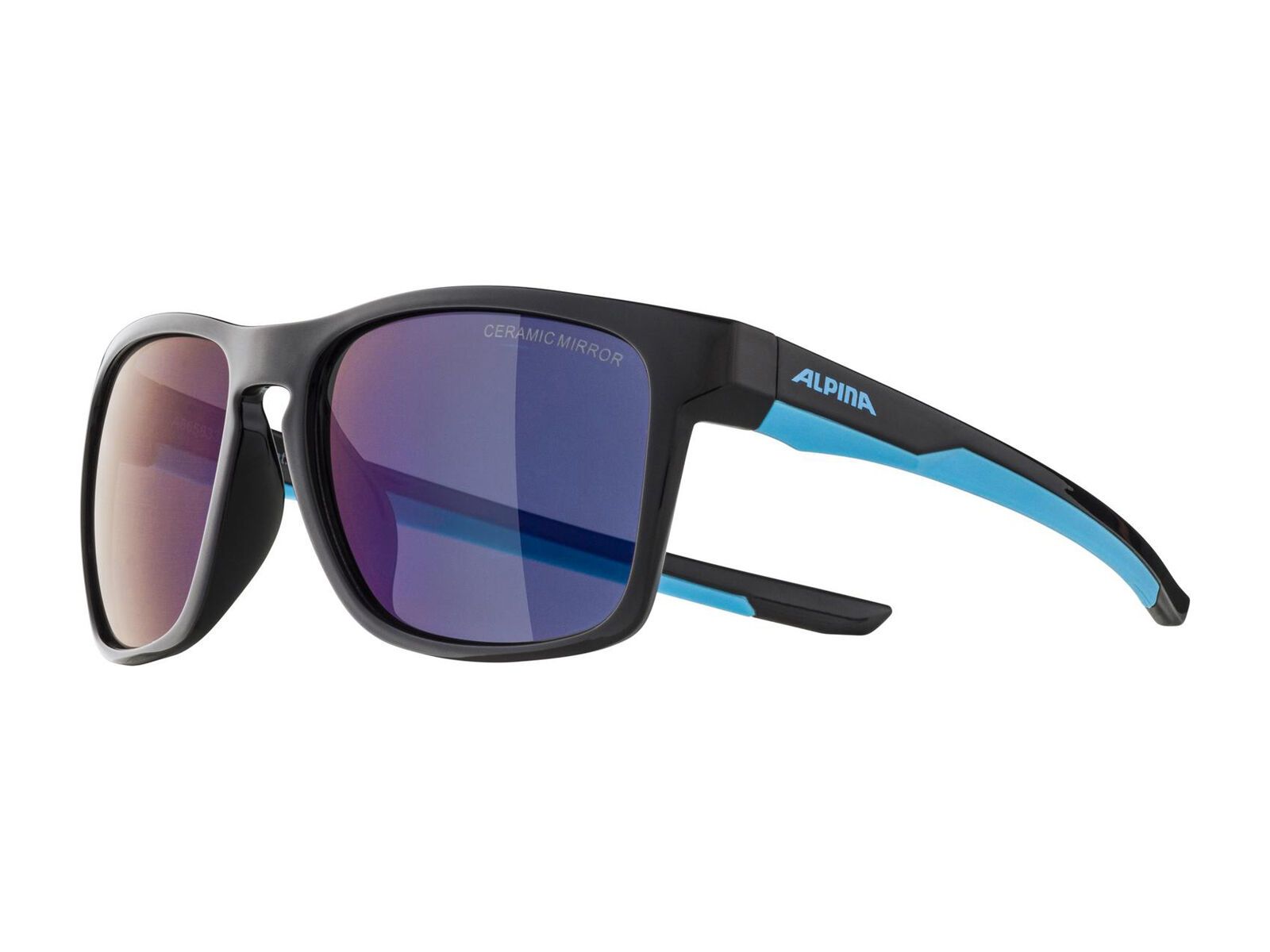 Alpina Flexxy Cool Kids I, Blue Mirror / black-cyan gloss - Bild 4