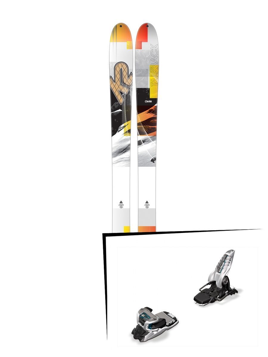 K2 SKI Set: Talkback 96 2016 + Marker Griffon 13 - Bild 1