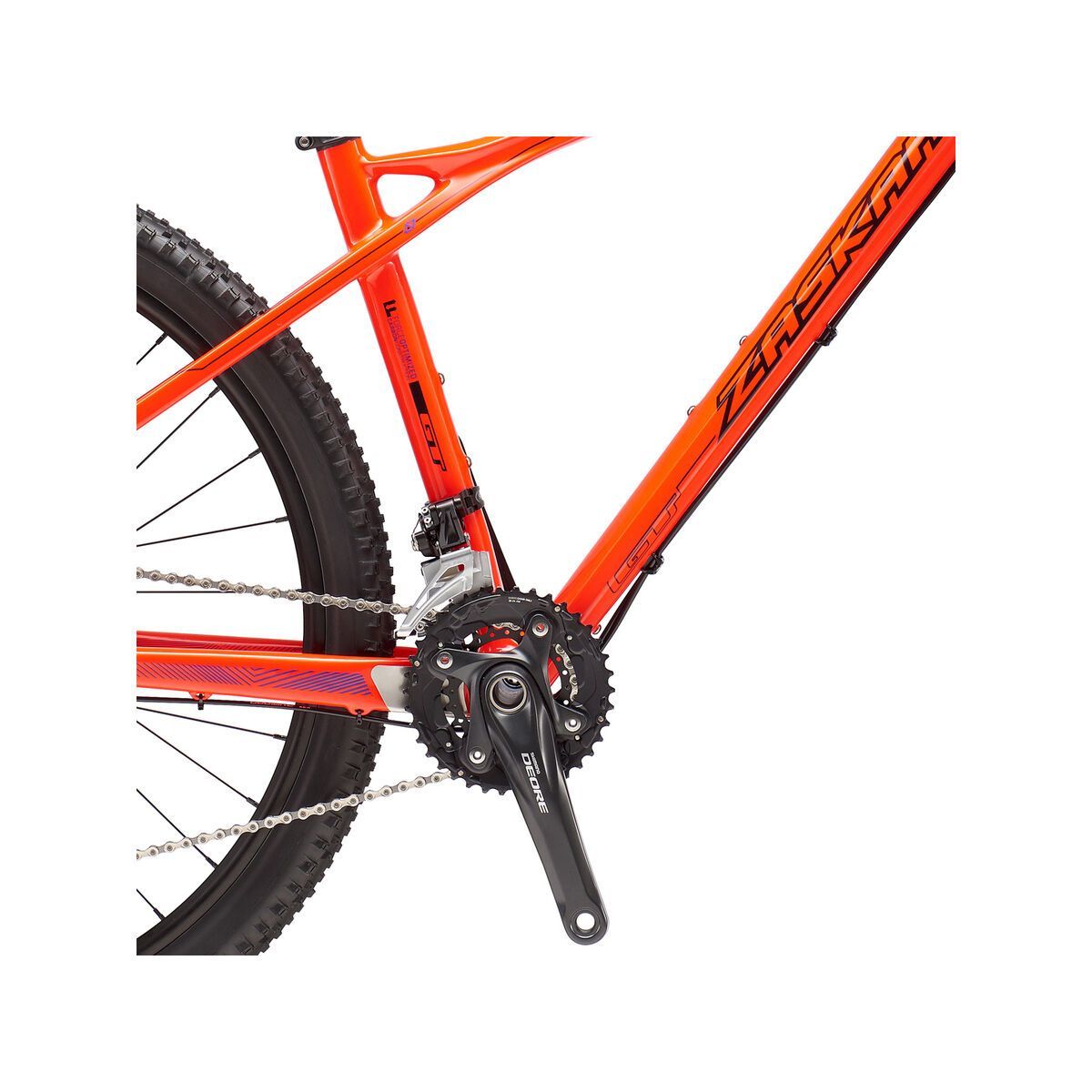GT Zaskar Carbon Elite 27.5, neon red/black - Bild 4