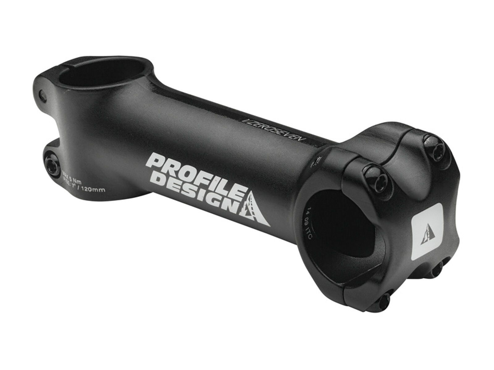 Profile 1/Seventeen, anodized matte black - Bild 1