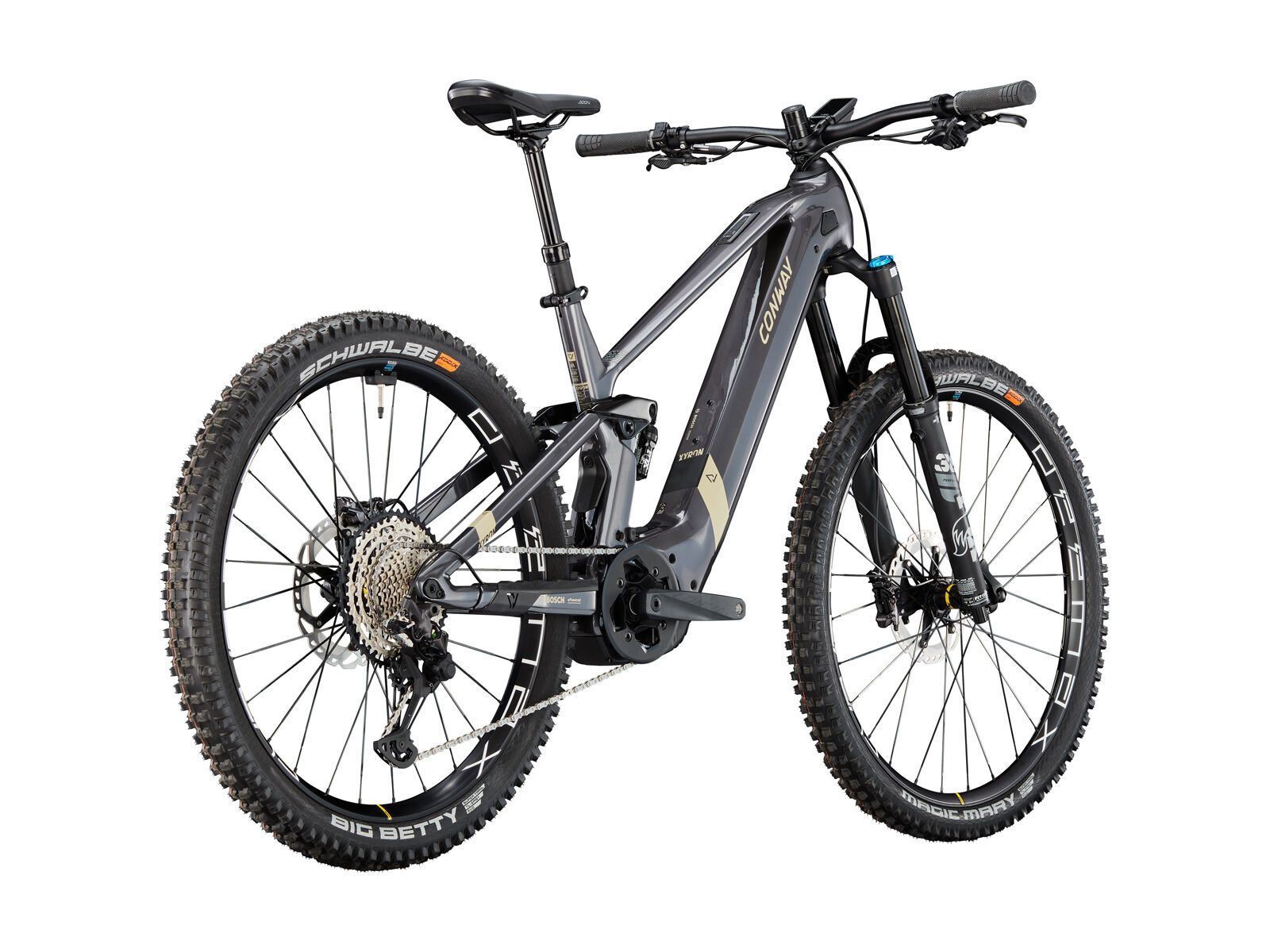 Conway Xyron S 8.9 Carbon MX, shadowgrey metallic/desert matt - Bild 3