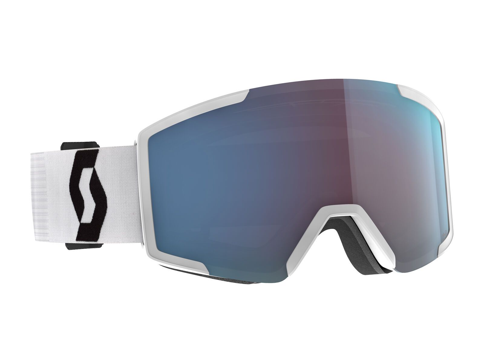 Scott Shield, Enhancer Blue Chrome / mineral white/black - Bild 1