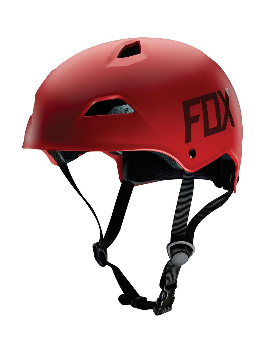 Fox Flight Hardshell Helmet, matte red - Bild 1