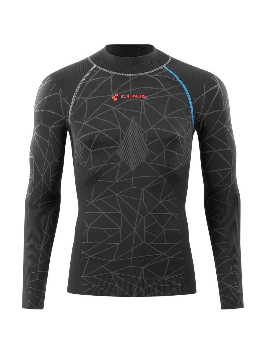 Cube Funktionsunterhemd Race Be Warm langarm, black - Bild 1