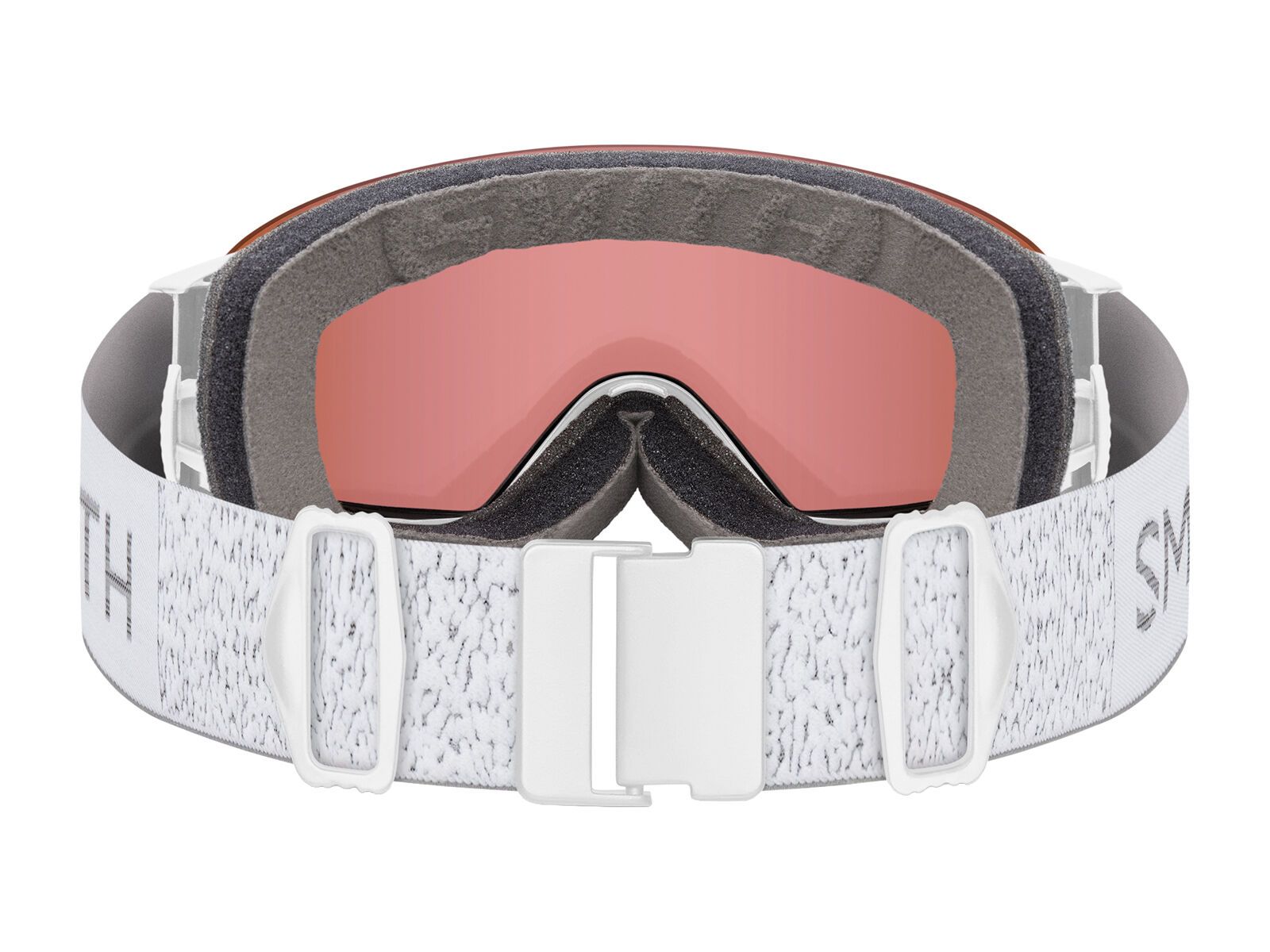 Smith I/O Mag S, ChromaPop Everyday Rose Gold Mirror / white chunky knit - Bild 5