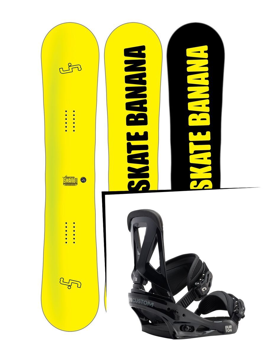 Set: Lib Tech Sk8 Banana 10 years 2017 + Burton Custom (1712739S) - Bild 1