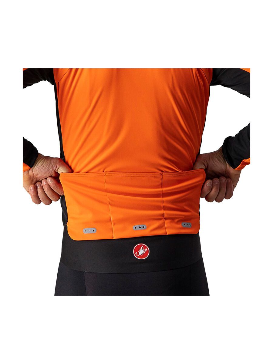 Castelli Alpha RoS 2 Jacket, brilliant orange/black-pro red - Bild 5