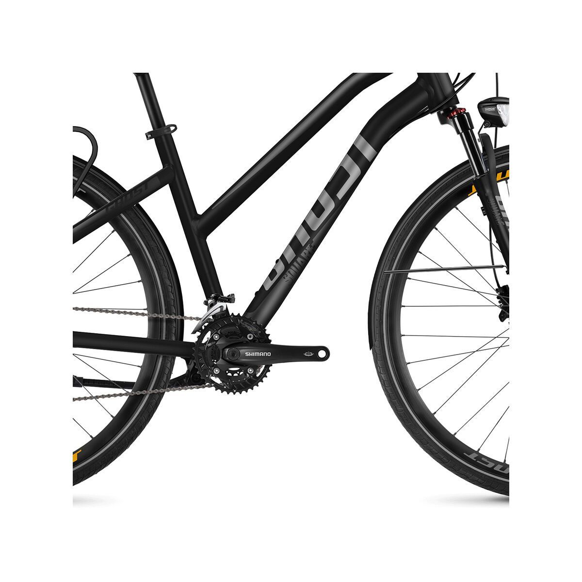 Ghost Square Trekking 5.8 W AL, night black/titanium gray/juice orange - Bild 3