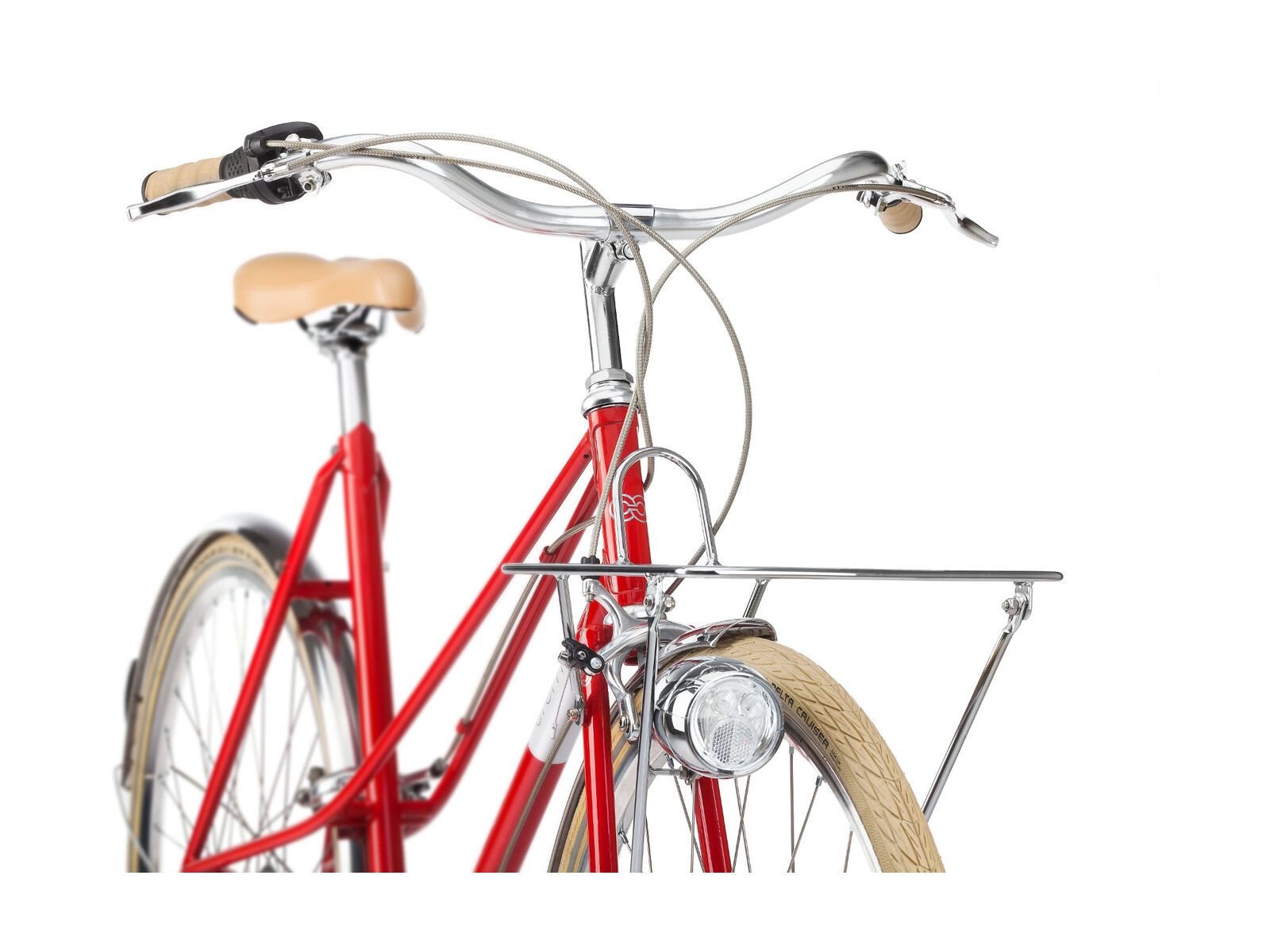 Creme Cycles Caferacer Lady Solo, 7 Speed, red - Bild 4